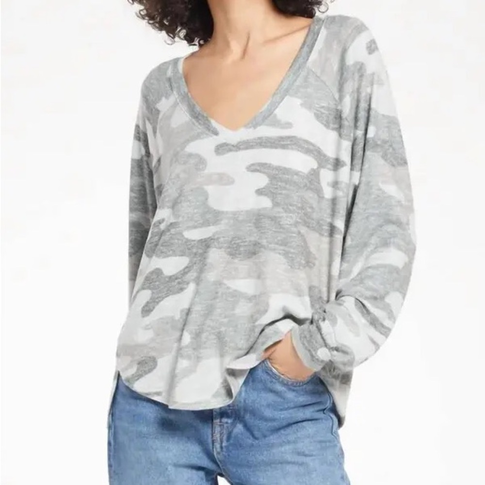 Z Supply Camo Top